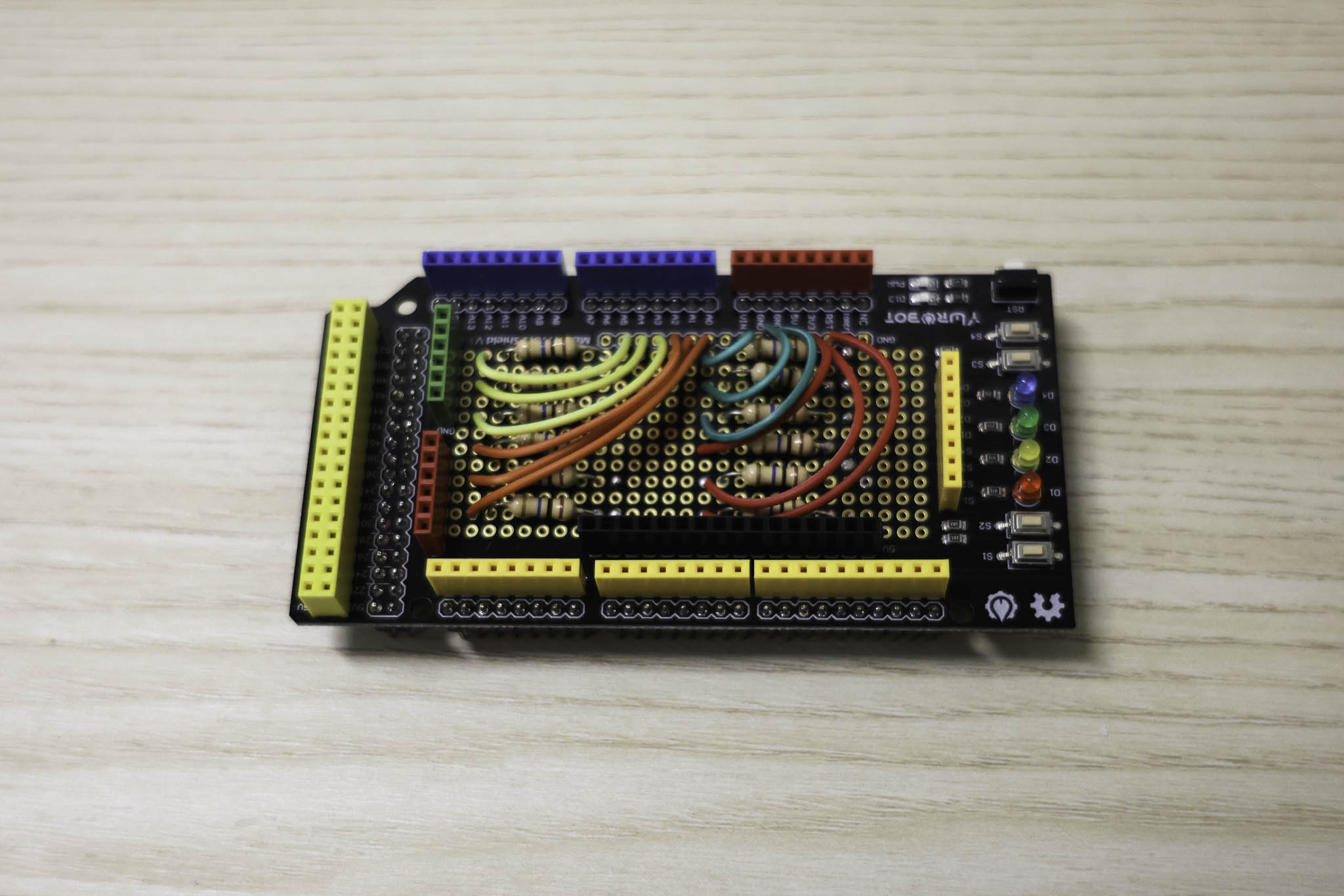 Arduino wiring process 1