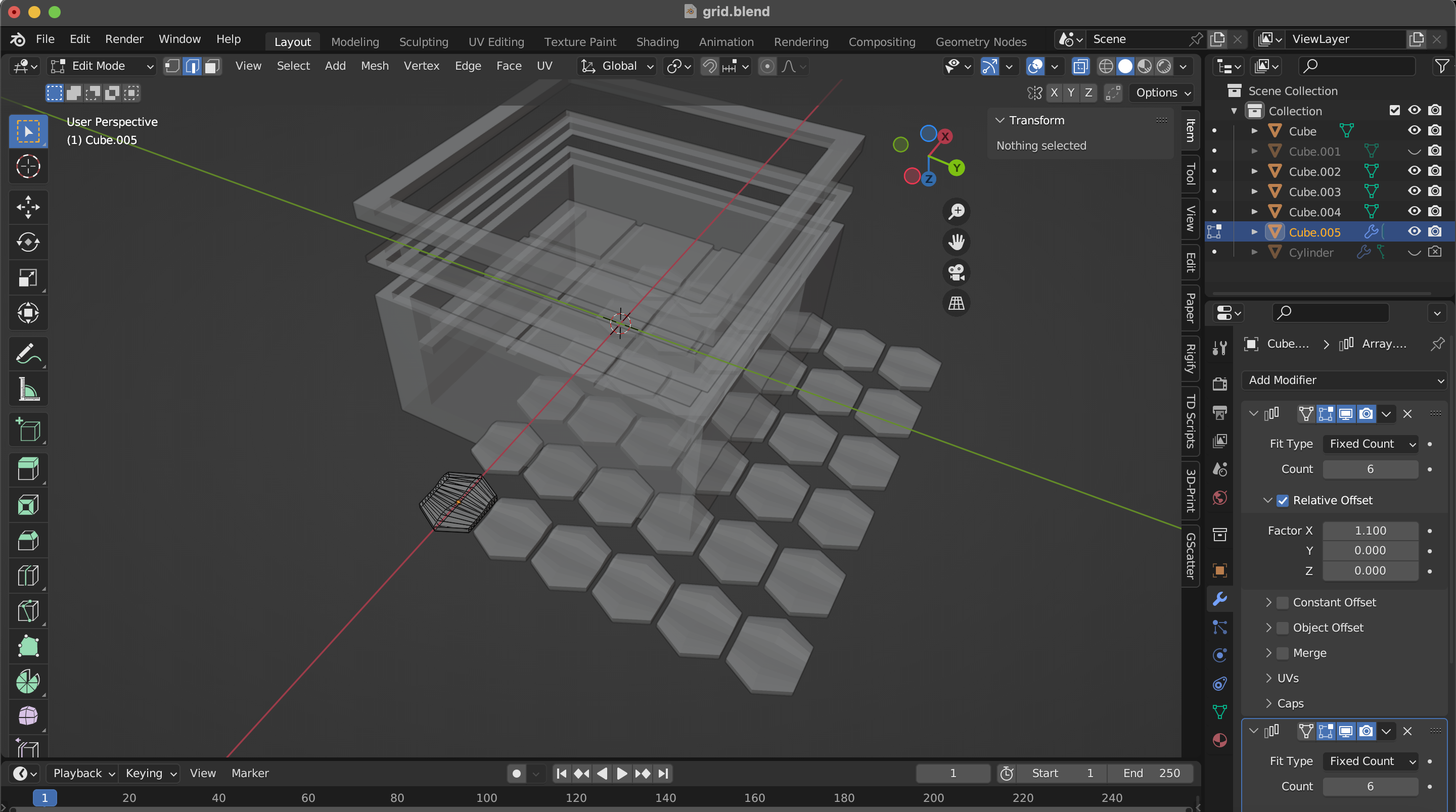 Prototype 2, stacked layer structure