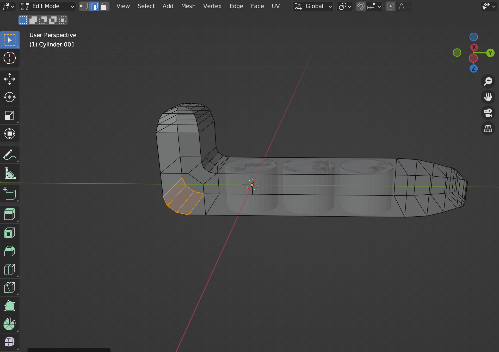 Modelling Prototype 3, step 1