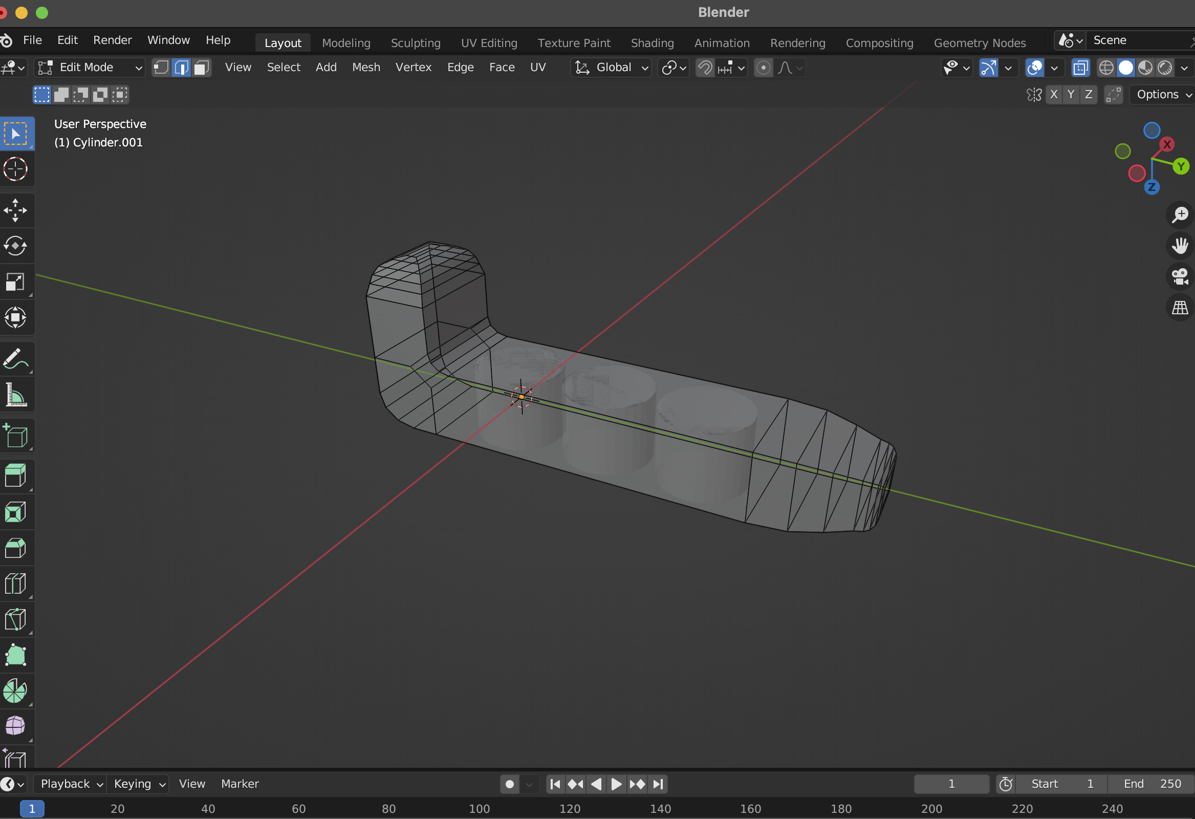 Modelling Prototype 3, step 2