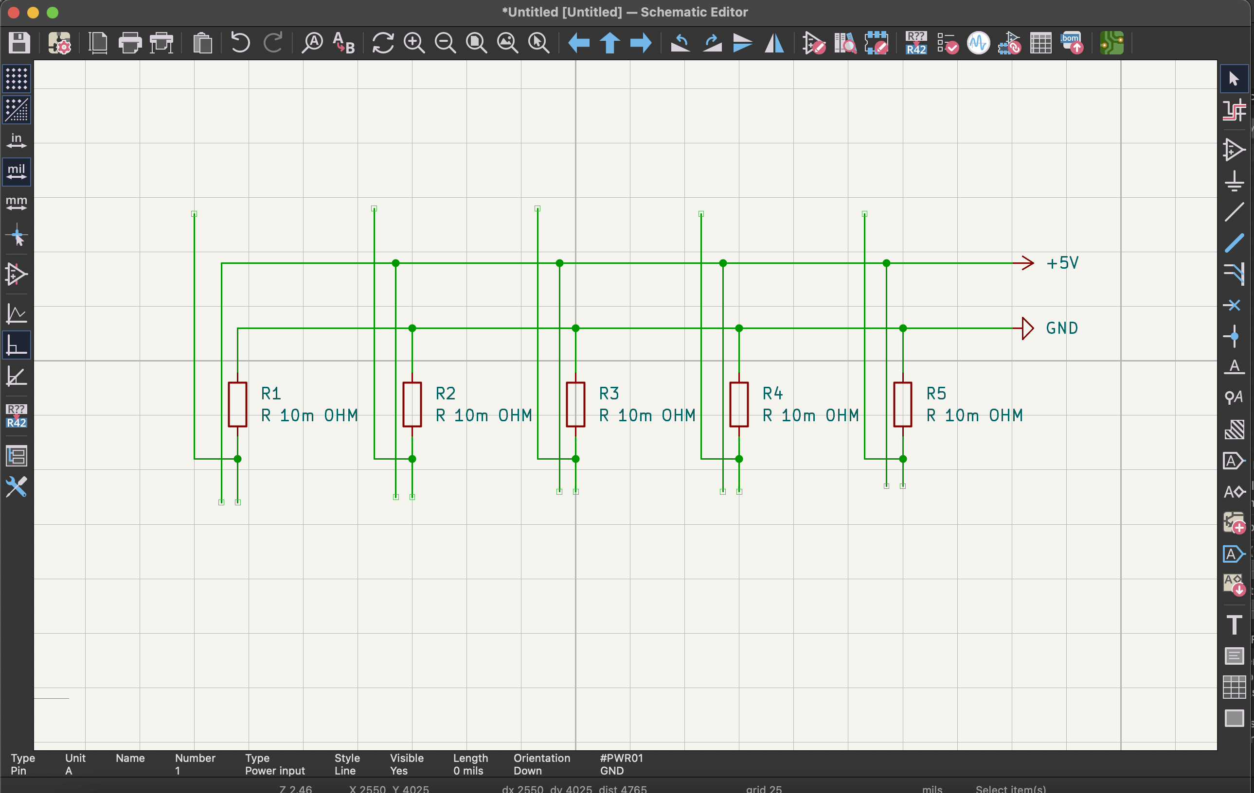 PCB schematic phase 1