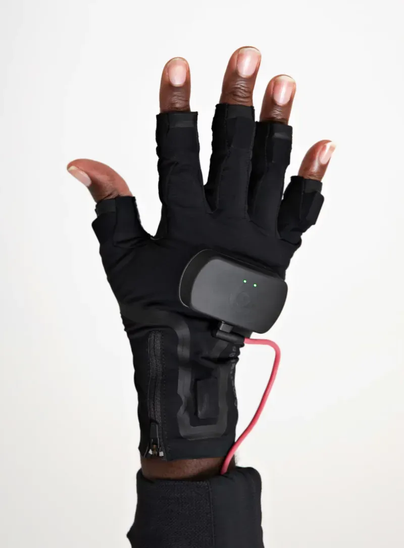 Marker set used during finger motion capture