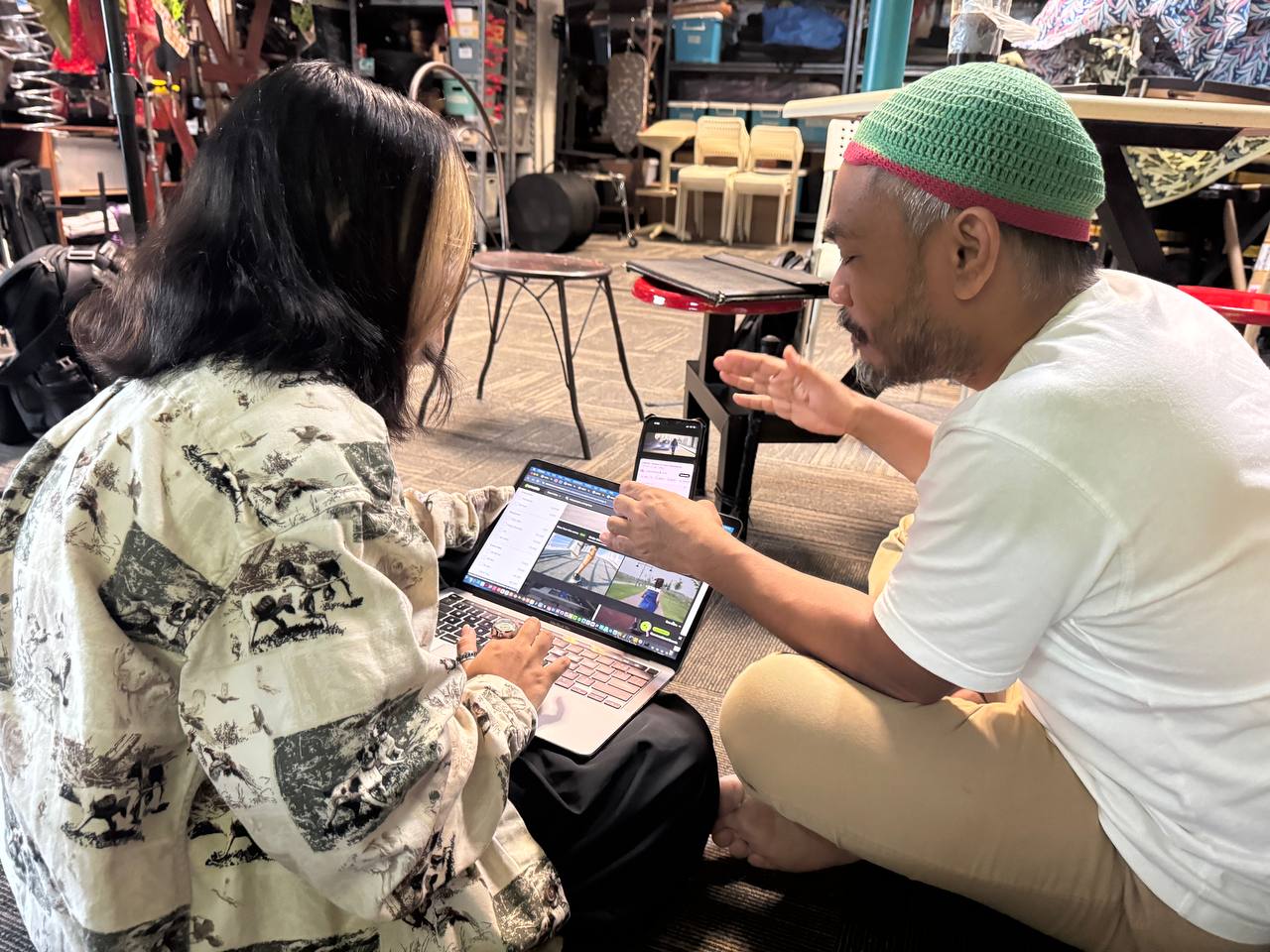 Artistic director or Malay percussion performance context